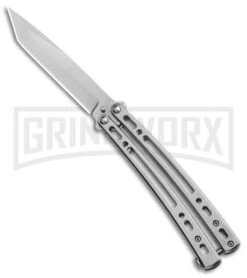Andux Spectre Balisong Butterfly Knife - Tanto Polished