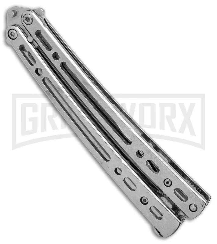 Andux Spectre Balisong Butterfly Knife - Tanto Polished 2 Andux Spectre Balisong Butterfly Knife - Tanto Polished - Image 2