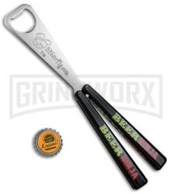 BB Barfly Beer Ninja Bottle Opener Butterfly Trainer -Gerber Knives Store BB Barfly Bottle Opener Butterfly Trainer Beer Ninja BHQ 79861 jr bottlecap large