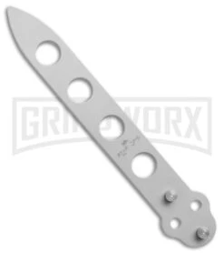 Bear OPS Bear Song IV Silver Balisong Butterfly Knife W/Trainer - Black Plain -Gerber Knives Store Bear OPS Bear Song IV Butterfly Aluminum with Trainer Black B 400 B TR BHQ 74868 jr trainer large