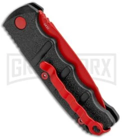 Boker Mini Kalashnikov Black Automatic Knife - Red Plain 6 Boker Mini Kalashnikov Black Automatic Knife - Red Plain -Gerber Knives Store Boker Black Widow Mini Kalashnikov Auto Dagger Red 01KALS57NSOI BHQ 96966 jr side large
