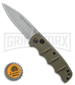 Boker Kalashnikov OD Green Automatic Knife - SW Plain 10 Boker Kalashnikov OD Green Automatic Knife - SW Plain -Gerber Knives Store Boker Kalashnikov Automatic Knife OD Green 3.25 XHP Satin BHQ 92085 LS Bottlecap large