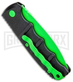 Boker Kalashnikov Automatic Knife - D2 Dagger Electric Green Plain 8 Boker Kalashnikov Automatic Knife - D2 Dagger Electric Green Plain -Gerber Knives Store Boker Kalashnikov Black Widow Green jr side large