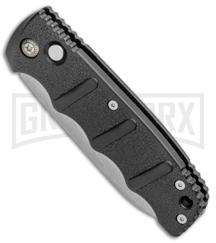 Boker Kalashnikov Automatic Knife - Sheepsfoot Stonewash Plain 2 Boker Kalashnikov Automatic Knife - Sheepsfoot Stonewash Plain - Image 2