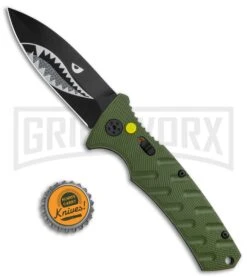 Boker Warhawk Strike Automatic Knife - Dagger 7 Boker Warhawk Strike Automatic Knife - Dagger -Gerber Knives Store Boker Plus Warhawk Strike Dagger Auto Green Black BHQ 113922 jr bottlecap large