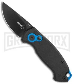 Boker Vox Kompakt CA Legal Automatic Knife - Drop Point Black Plain