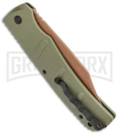 Boker XXL Kalashnikov Automatic Knife - Desert Warrior Bowie -Gerber Knives Store Boker XXL Kalashnikov Bowie Desert Warrior Auto BHQ 99624 jr side large
