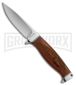 Browning Bush Craft Ignite Cocobolo Fixed Blade Knife - Mirror Plain