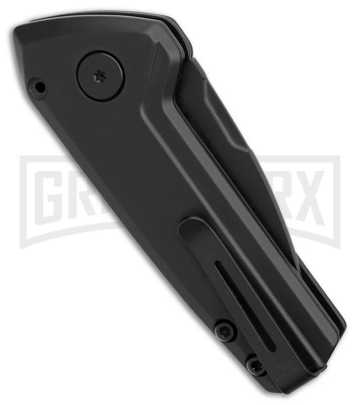 Buck Knives Buck Deploy Black Mini CA Legal Automatic Knife - Black Plain 3 Buck Knives Buck Deploy Black Mini CA Legal Automatic Knife - Black Plain - Image 3