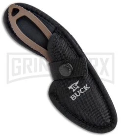 Buck Knives Buck PakLite Skinner Fixed Blade Knife - Brown/Satin Plain -Gerber Knives Store Buck PakLite Skinner Brown Satin 0140BRS BHQ 106679 jr sheath large