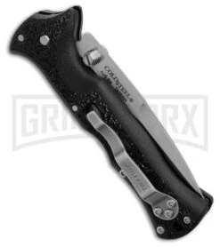 Cold Steel Counter Point II Black Polymer Lockback Knife Satin Plain -Gerber Knives Store Cold Steel Counter Point II Lockback Knife BHQ 93969 td large