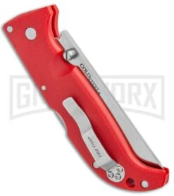 Cold Steel Finn Wolf Lockback Knife Red (3.5" Satin) -Gerber Knives Store Cold Steel Finn Wolf LB Red Satin BHQ 92340 jr side large