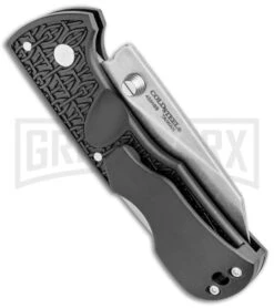 Cold Steel Kiridashi Black GFN Tri-Ad Lock Knife - Stonewash Plain -Gerber Knives Store Cold Steel Kiridashi Tri Ad Lock Black GFN SW 20KPL BHQ 105892 jr side large