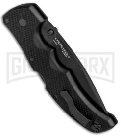 Cold Steel Recon 1 S35VN Folding Knife - Spear Point Black Plain -Gerber Knives Store Cold Steel Recon 1 Standard CPM S35VN CS27BS BHQ 83442 jr side large