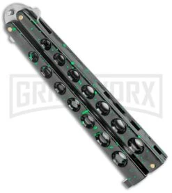 Front Page 36 Front Page -Gerber Knives Store Flick Green Balisong Butterfly Knife Satin GX 2607 jr spine large