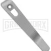 Flytanium Pocket Clip For Boker Kalashnikov Knives Bead Blast Titanium