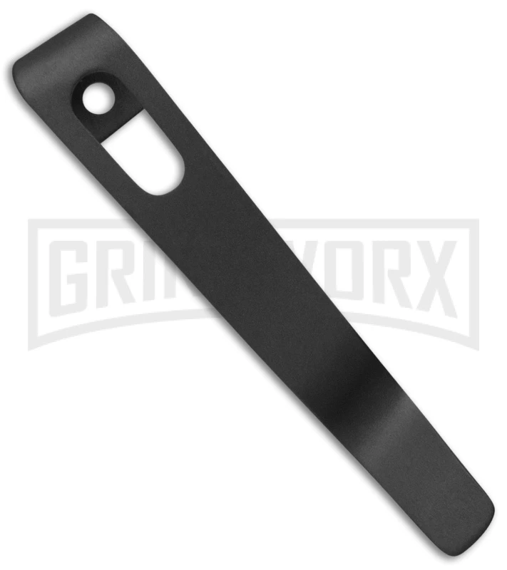 Flytanium Pocket Clip For Boker Kalashnikov Knives Black DLC Titanium 1 Flytanium Pocket Clip For Boker Kalashnikov Knives Black DLC Titanium