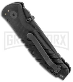 Gerber Propel Downrange Black Spring Assist Knife - Tanto Black Serr -Gerber Knives Store Gerber SA Propel Downrange Black Black Serr 30 000845N BHQ 126233 jr side large