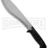 Gerber Versafix 14" Black GFN Machete Fixed Blade Knife - Stonewash Plain