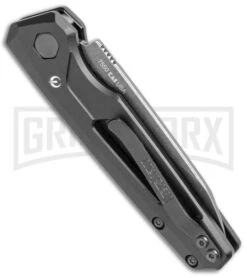 Kershaw Launch 11 Black Aluminum Automatic Knife - Blackwash Plain -Gerber Knives Store Kershaw Launch 11 Auto Black Aluminum Blackwash 7550 BHQ 105982 jr side large