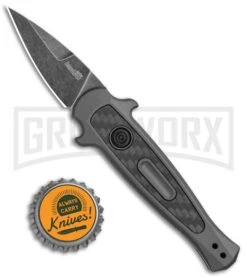 Kershaw Launch 12 CA Legal Gray Automatic Knife - Black SW Plain 7 Kershaw Launch 12 CA Legal Gray Automatic Knife - Black SW Plain -Gerber Knives Store Kershaw Launch 12 Call Legal Stiletto Auto Grey KER7130GRYBW BHQ 114623 jr bottlecap large