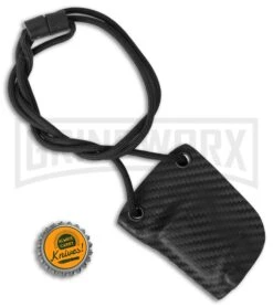 Linos Kydex Boker Kalashnikov Neck Sheath W/ Black Cord - Carbon Fiber -Gerber Knives Store Linos Kydex Sheath for Boker Kalashnikov Neck Cord Carbon Fiber BHQ 68495 er bottlecap large