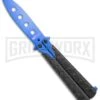 M-Tech Snake Eye Balisong Butterfly Trainer - Black / Blue