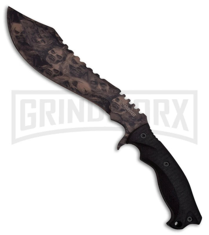Z-Hunter Devastation Black Machete - Tan Plain 1 Z-Hunter Devastation Black Machete - Tan Plain
