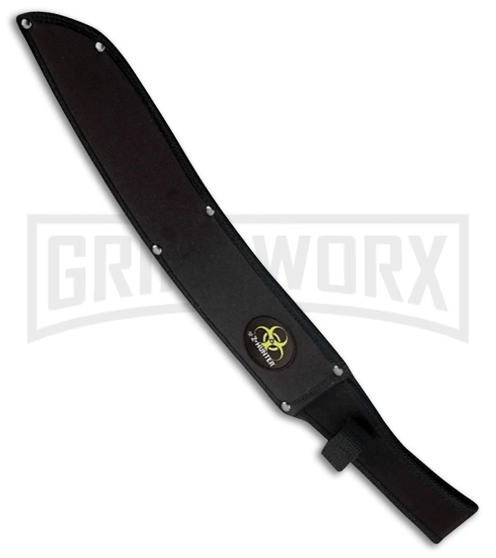 Z-Hunter Slicer Green Machete - Two-Tone Plain 2 Z-Hunter Slicer Green Machete - Two-Tone Plain - Image 2
