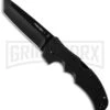Cold Steel Recon I Tanto Point Folding Knife - Black Plain
