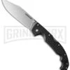 Cold Steel Black Voyager X Large Clip Point Knife - Stonewash Plain