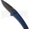 Kershaw Launch 3 Blue Automatic Knife - Black Plain