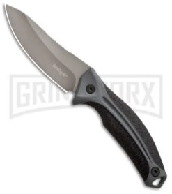Kershaw LoneRock Small Fixed Blade Knife - Gray Plain