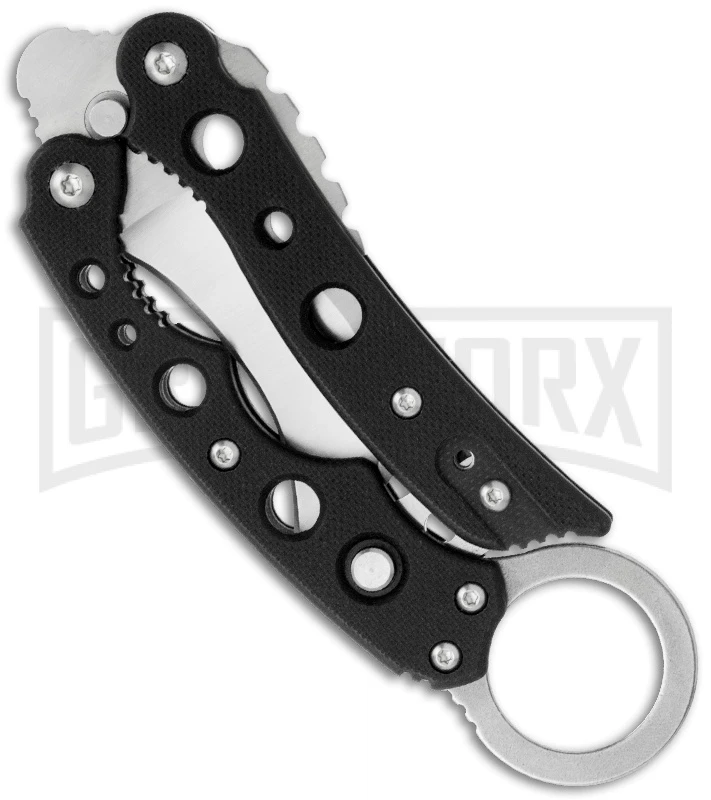 Mantis MK-4 Vuja De Balisong Karambit Butterfly Knife - Satin Plain 2 Mantis MK-4 Vuja De Balisong Karambit Butterfly Knife - Satin Plain - Image 2