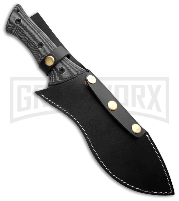 M-Tech Nighthawk Extreme Machete Fixed Blade Knife - Gray Plain 2 M-Tech Nighthawk Extreme Machete Fixed Blade Knife - Gray Plain - Image 2