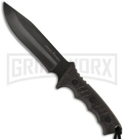 Schrade Extreme Survival SCHF3N Fixed Blade Knife - Black Plain