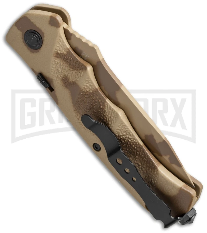 Schrade Extreme Survival SC60DT Desert Camo Automatic Knife - Tanto Plain 3 Schrade Extreme Survival SC60DT Desert Camo Automatic Knife - Tanto Plain - Image 3