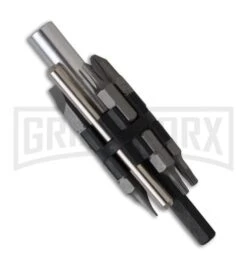 Schrade Extreme Survival SCHF2 Fixed Blade Knife - Gray Serr -Gerber Knives Store schrade schf1 tools large