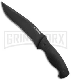 Schrade Extreme Survival Fixed Blade Knife TPE - Black Plain