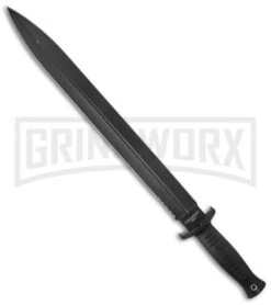 United Cutlery Combat Commander Jungle Toothpick Machete - Black Plain